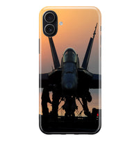 Thumbnail for Military Jet During Sunset Designed iPhone Cases
