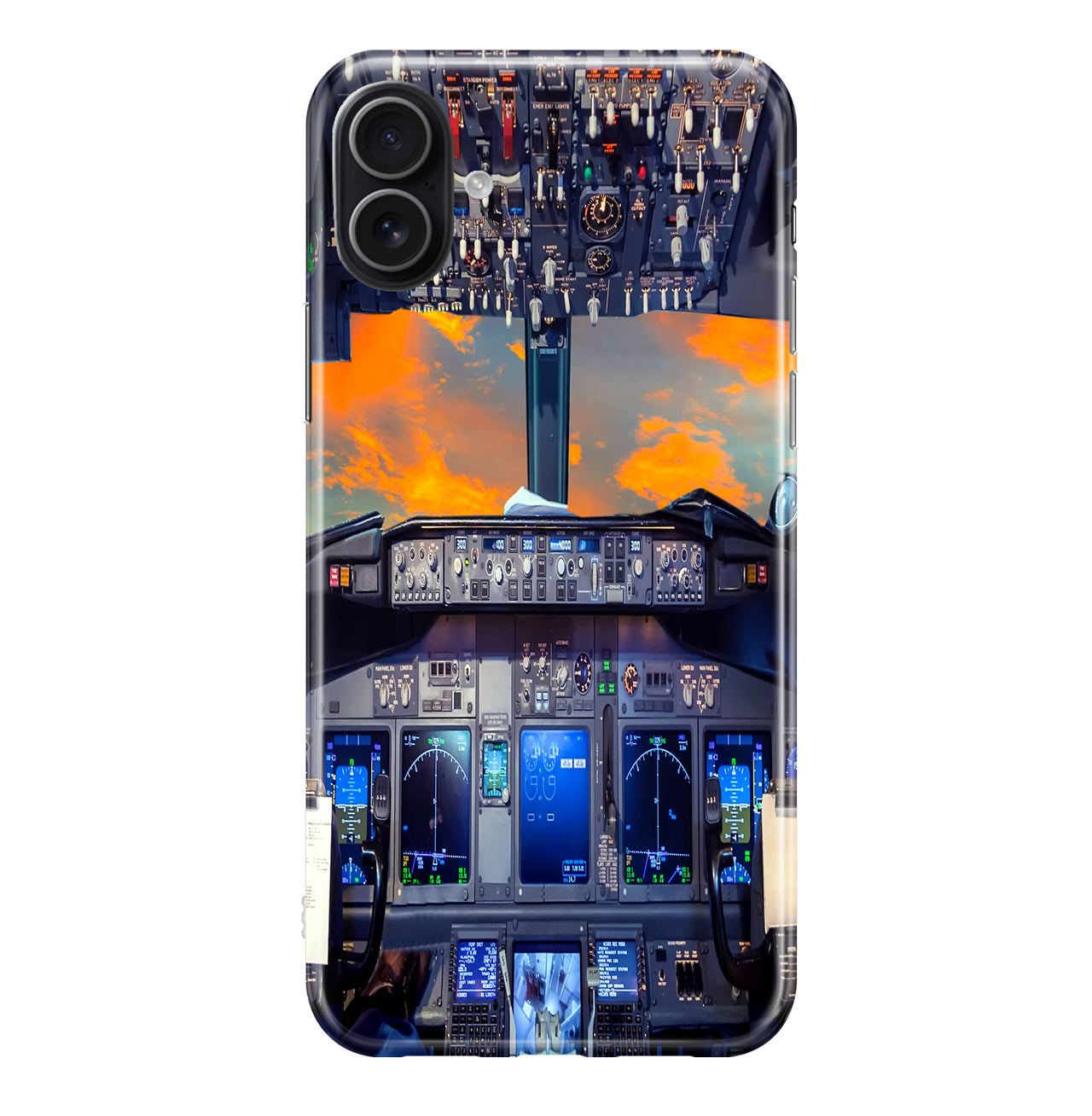 Amazing Boeing 737 Cockpit Printed iPhone Cases