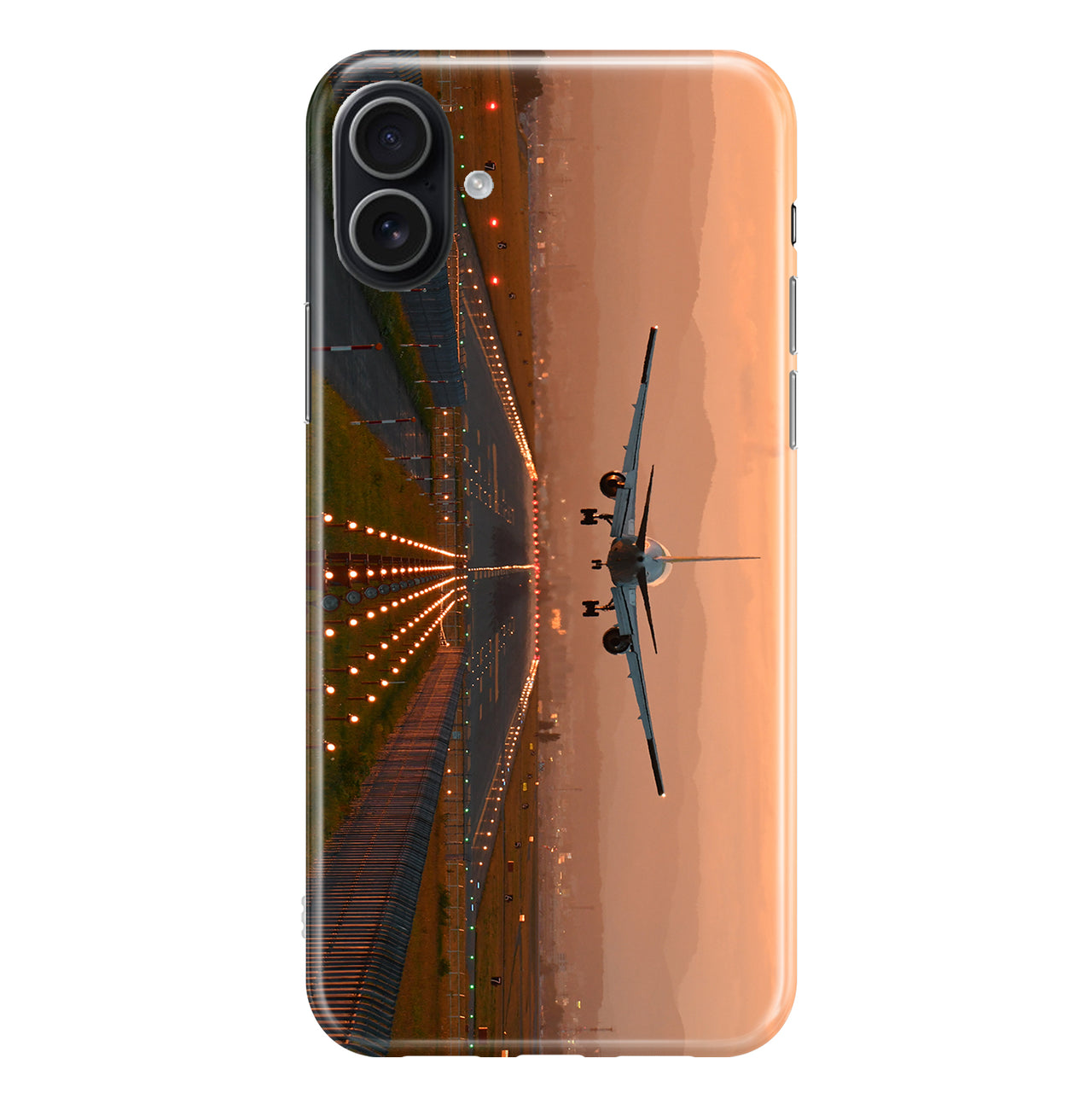 Super Cool Landing During Sunset Designed iPhone Cases