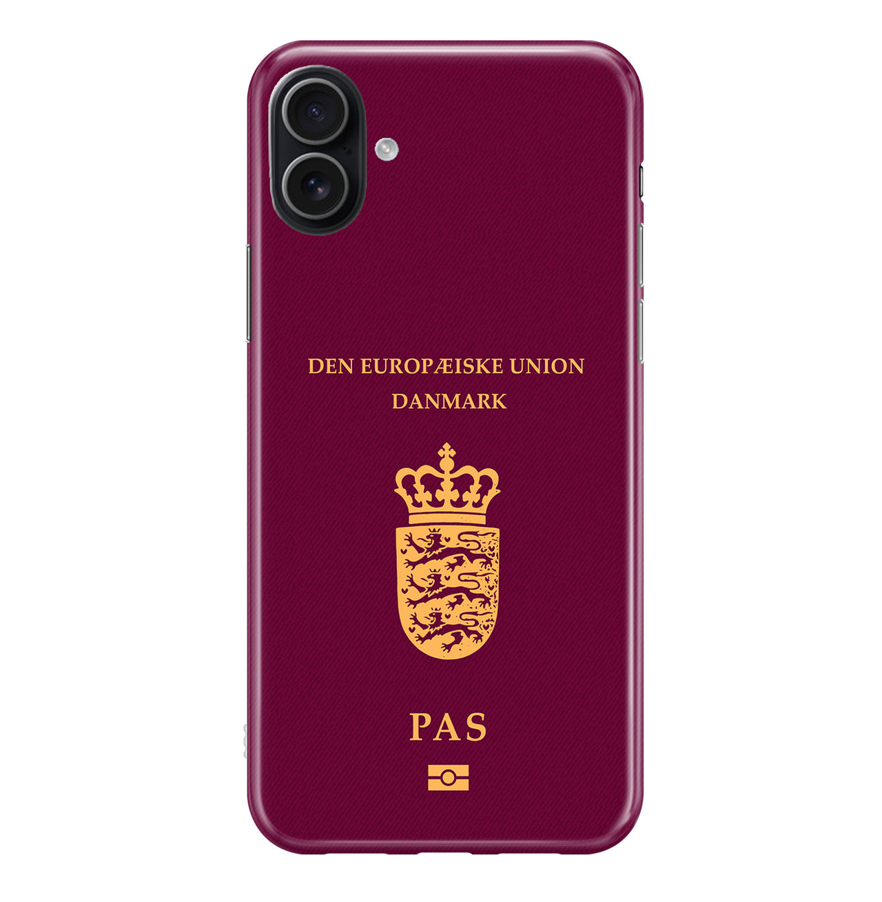 Denmark Passport Designed iPhone Cases