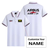 Thumbnail for Amazing Airbus A350 XWB Designed Stylish Polo T-Shirts (Double-Side)