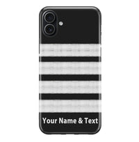 Thumbnail for Silver Pilot Epaulette Designed (Customizable) iPhone Cases