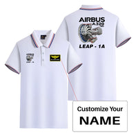 Thumbnail for Airbus A320neo & Leap 1A Designed Stylish Polo T-Shirts (Double-Side)