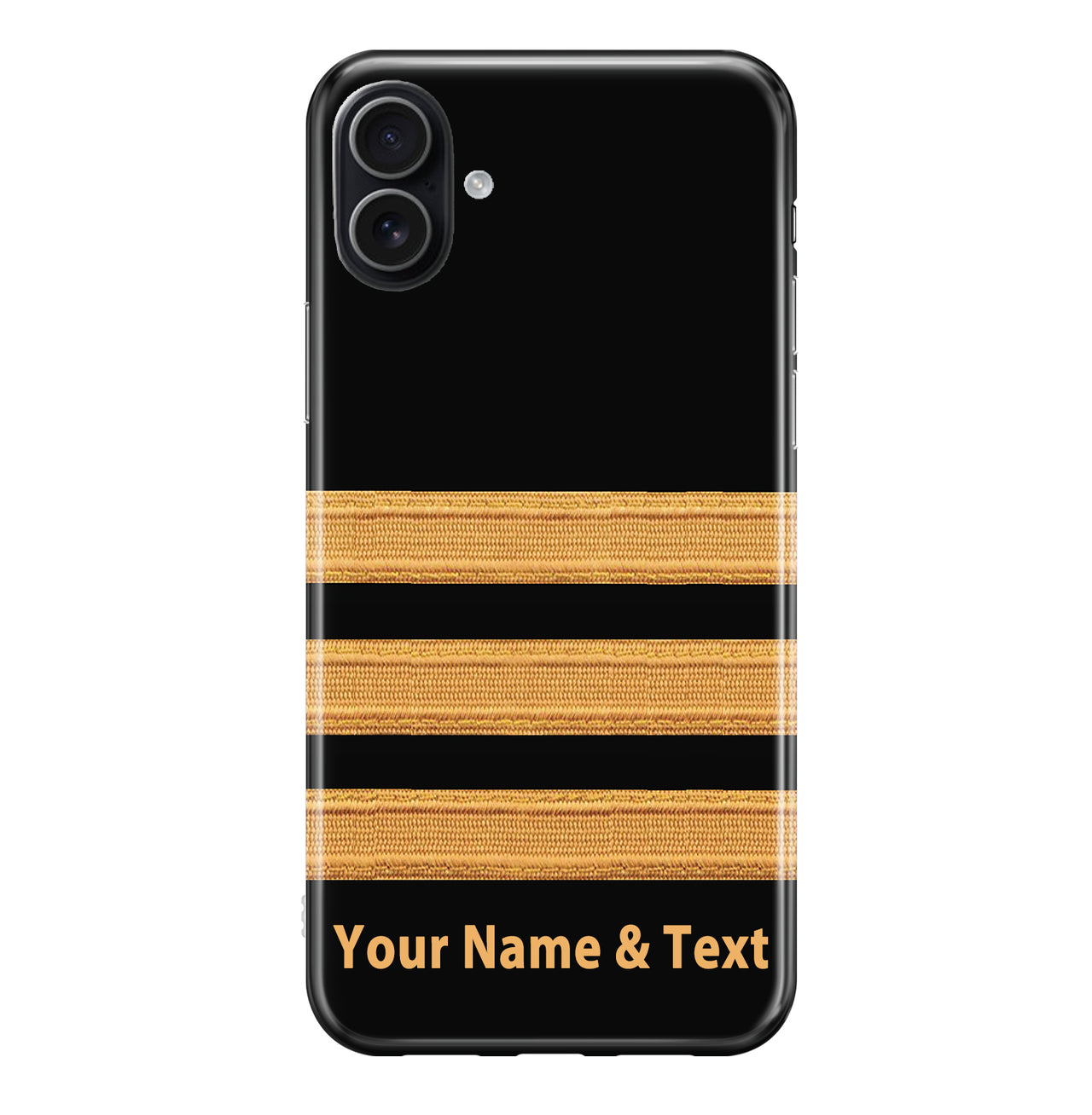 Original Pilot Epaulettes (Customizable) Designed iPhone Cases