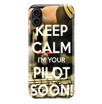 Thumbnail for Keep Calm I'm your Pilot Soon Printed iPhone Cases