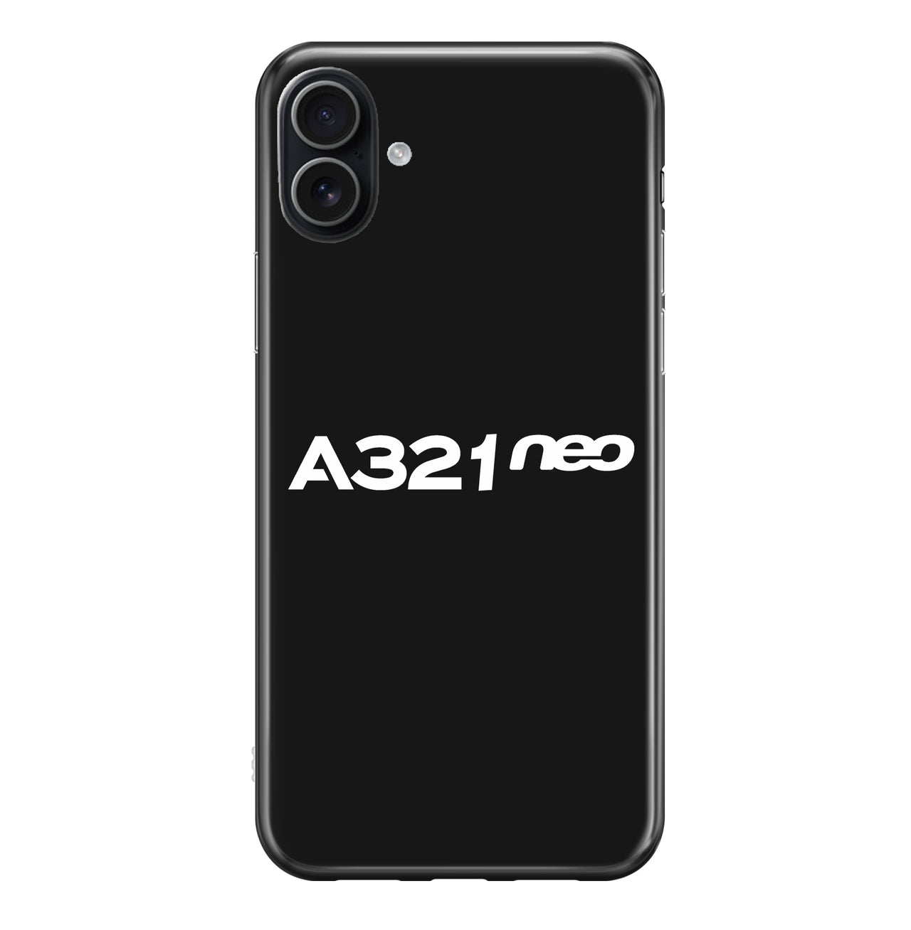 A321neo & Text Designed iPhone Cases