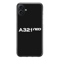 Thumbnail for A321neo & Text Designed iPhone Cases