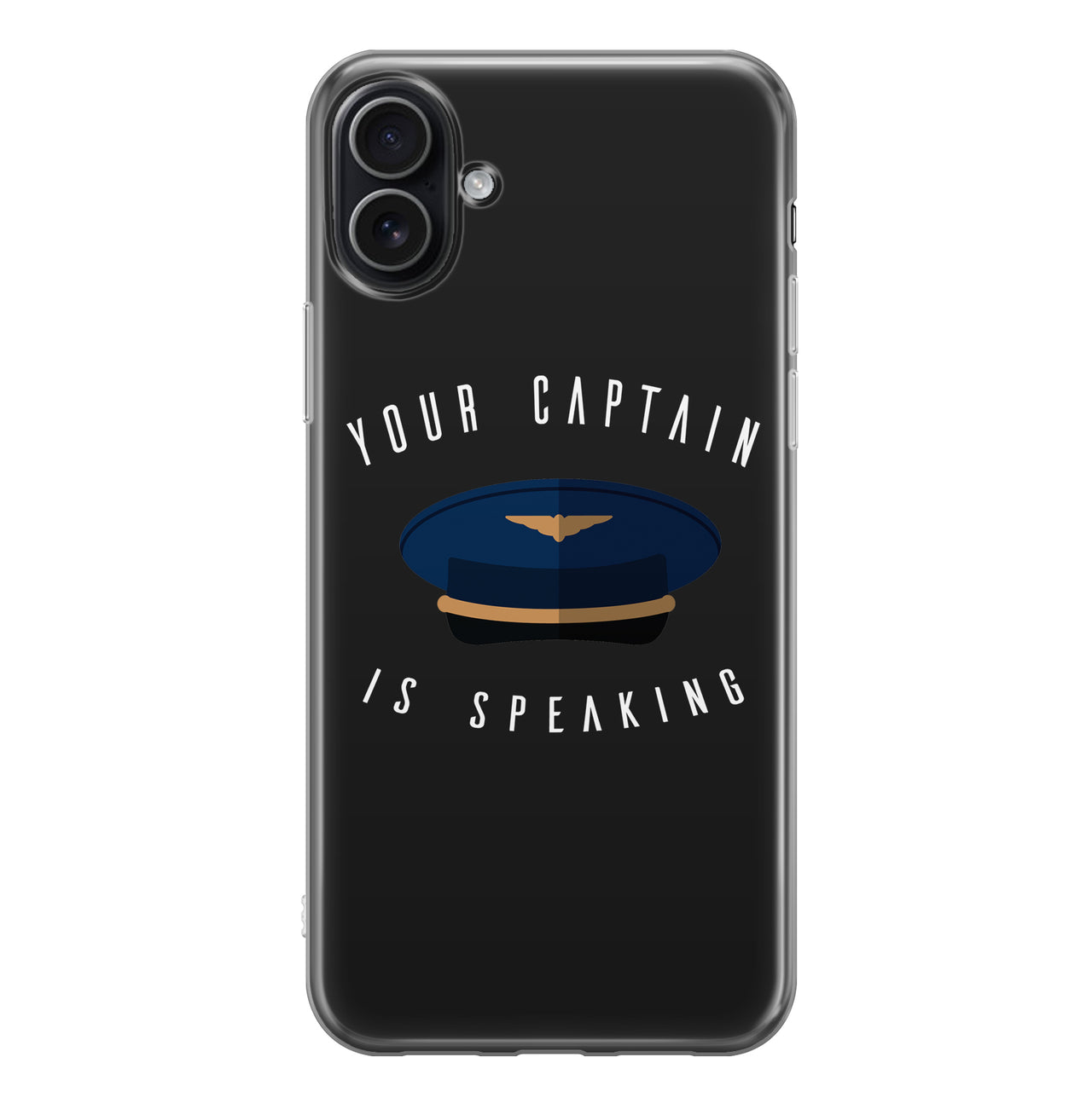 Your Captain Is Speaking Designed iPhone Cases