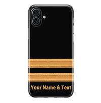 Thumbnail for Original Pilot Epaulettes (Customizable) Designed iPhone Cases