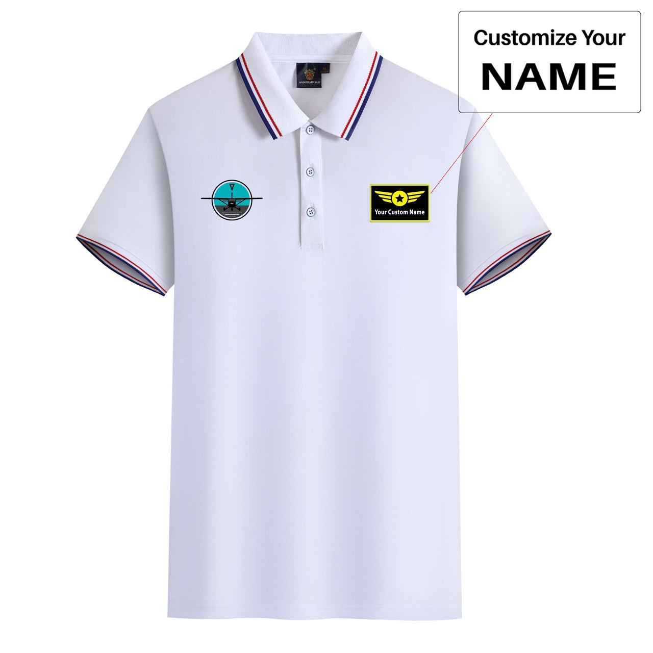 Cessna & Gyro Designed Stylish Polo T-Shirts