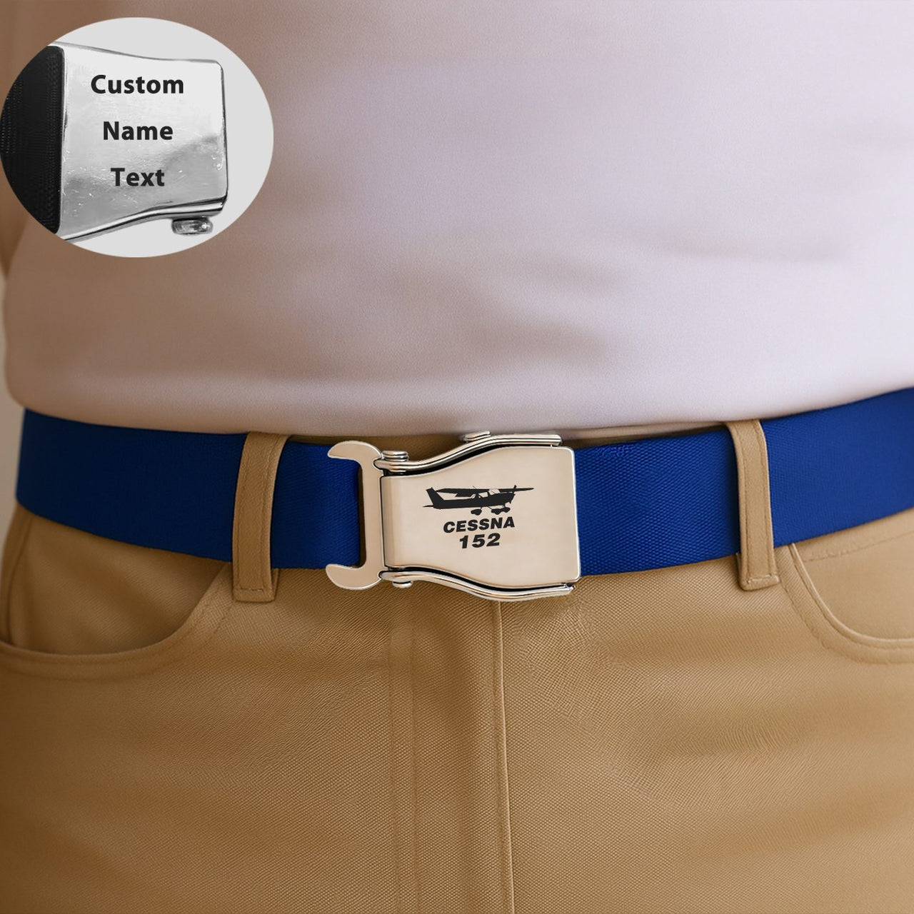 The Cessna 152 Designed Fashion Airplane Seat Belts