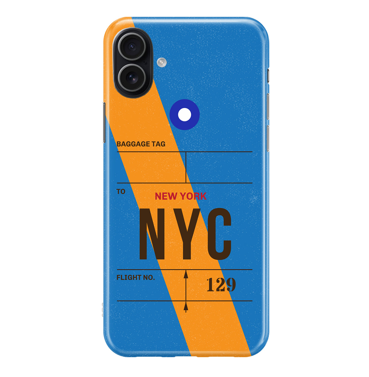 NYC - New York Luggage Tag Designed iPhone Cases