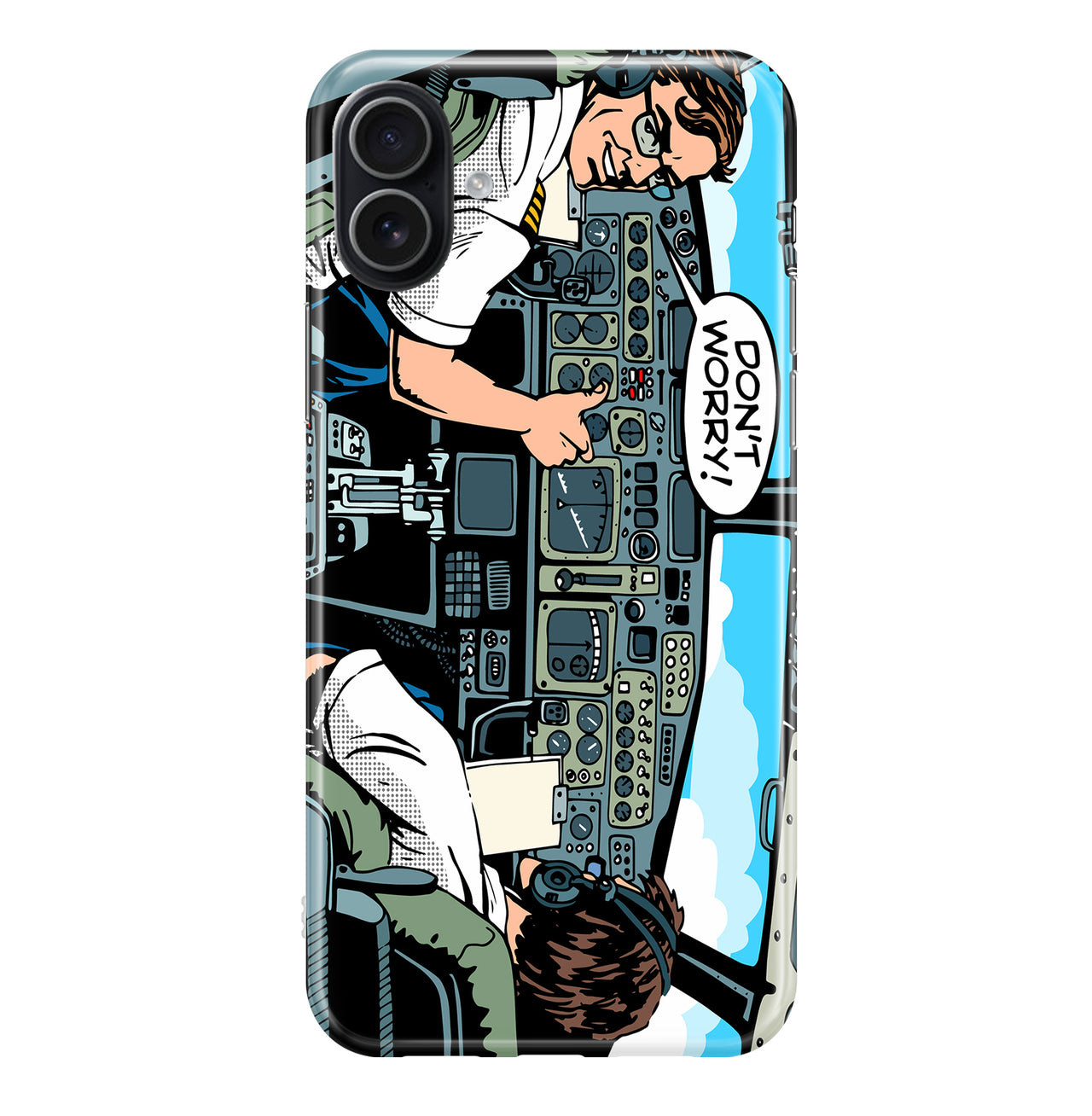 Don't Worry Thumb Up Captain Printed iPhone Cases