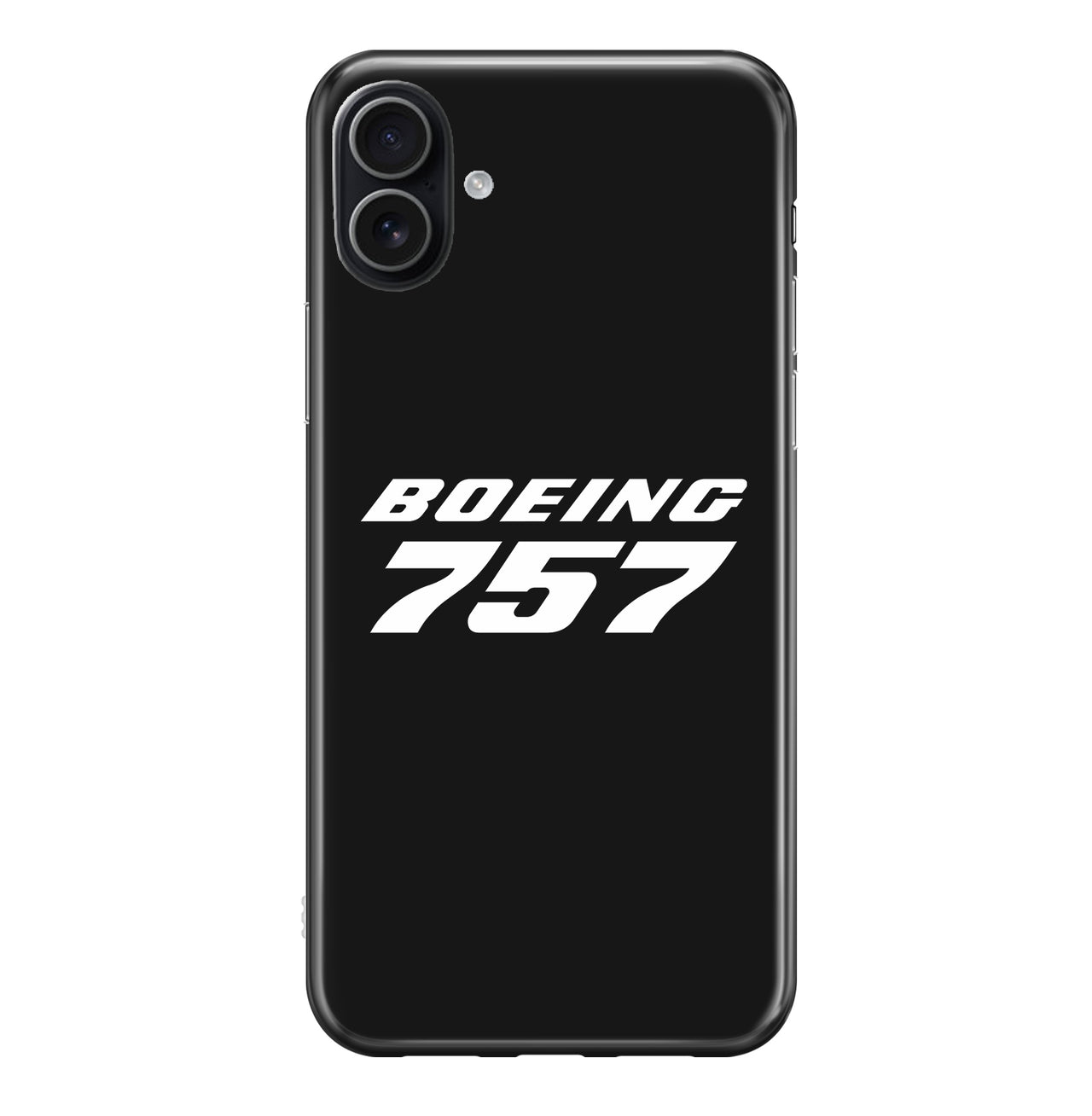 Boeing 757 & Text Designed iPhone Cases