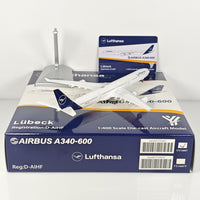 Thumbnail for Lufthansa Germany Airbus A340-600 Airplane Model 1/400 Scale