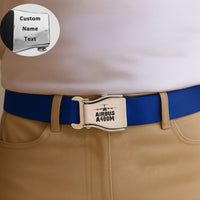 Thumbnail for Airbus A400M & Plane Designed Fashion Airplane Seat Belts