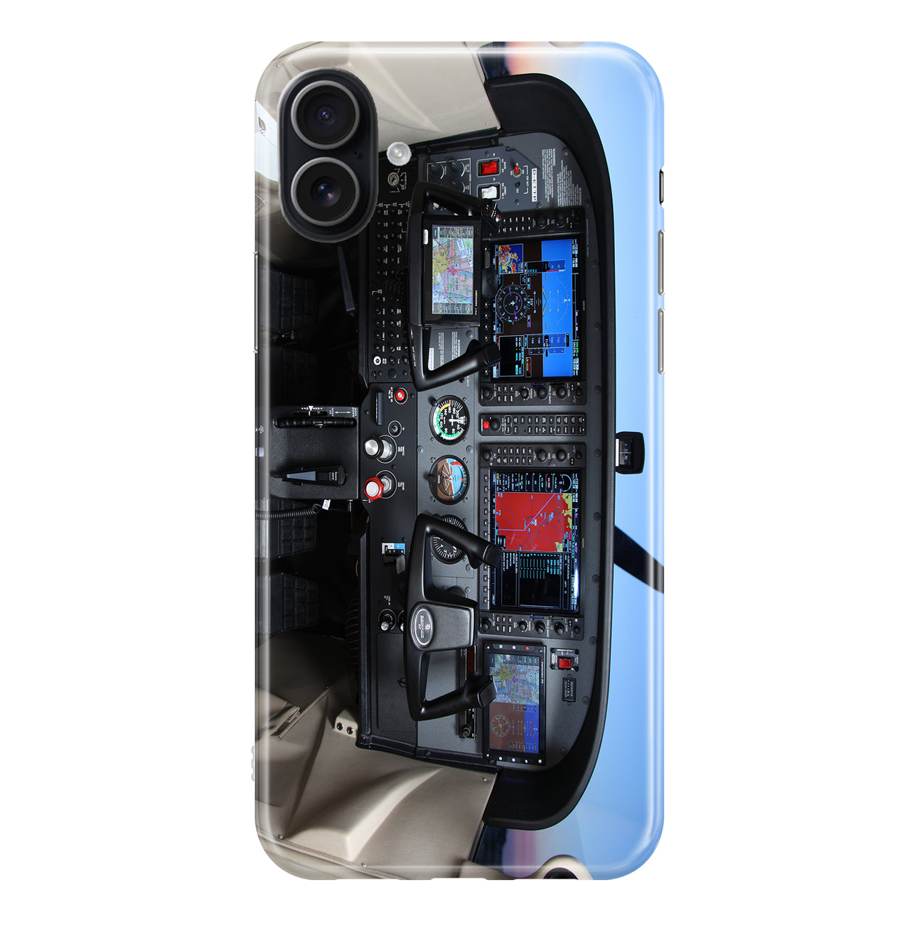 Cessna 172 Cockpit Printed iPhone Cases