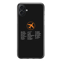 Thumbnail for Aviation Alphabet 2 Designed iPhone Cases