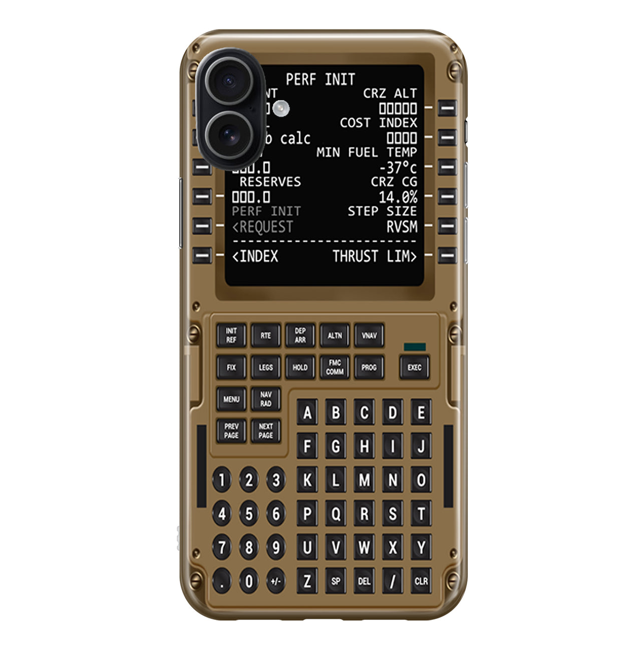 Flight Management Computer 2 Designed iPhone Cases