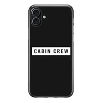 Thumbnail for Cabin Crew Text Designed iPhone Cases