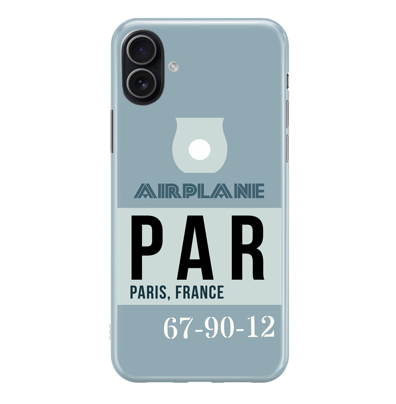 PAR - Paris France Luggage Tag Designed iPhone Cases