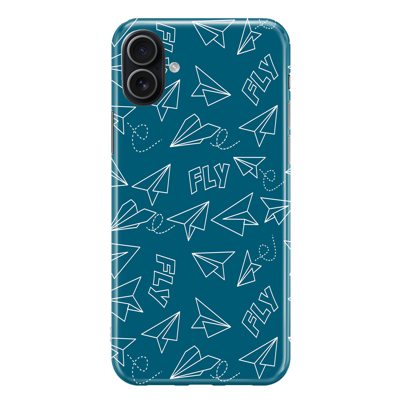 Paper Airplane & Fly-Green Designed iPhone Cases