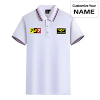 Thumbnail for Flat Colourful 787 Designed Stylish Polo T-Shirts
