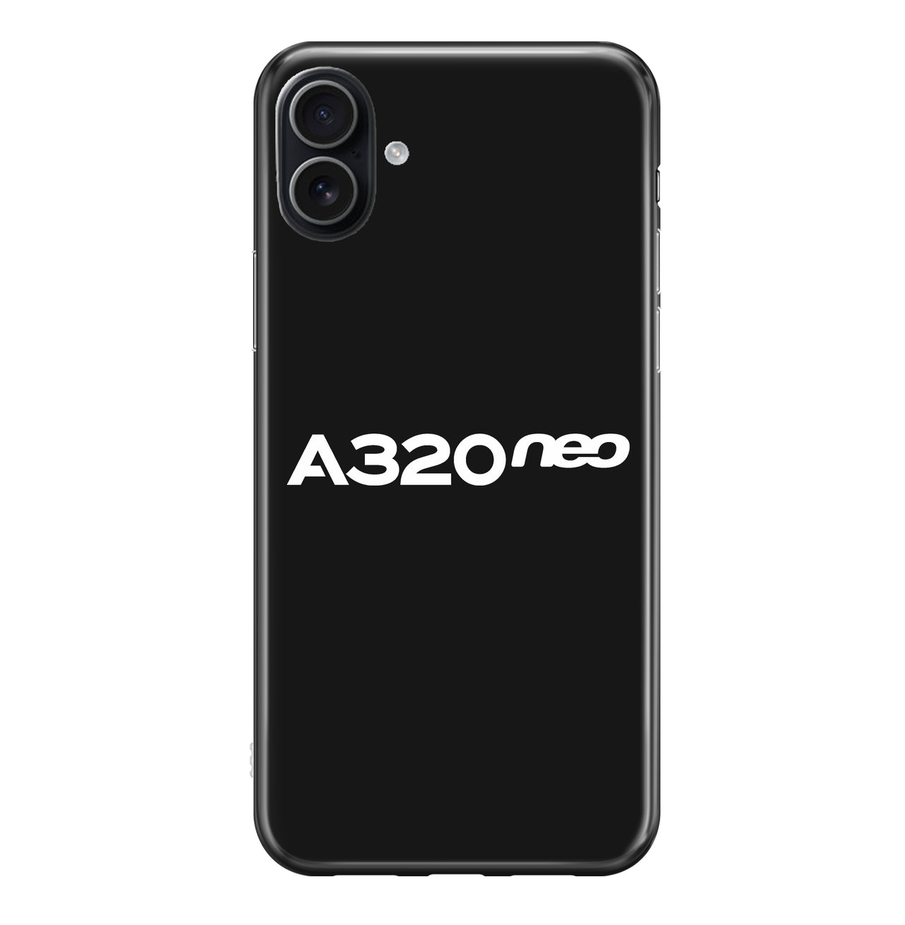 A320neo & Text Designed iPhone Cases