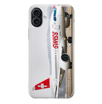 Thumbnail for Swiss Airlines Bombardier CS100 Designed iPhone Cases