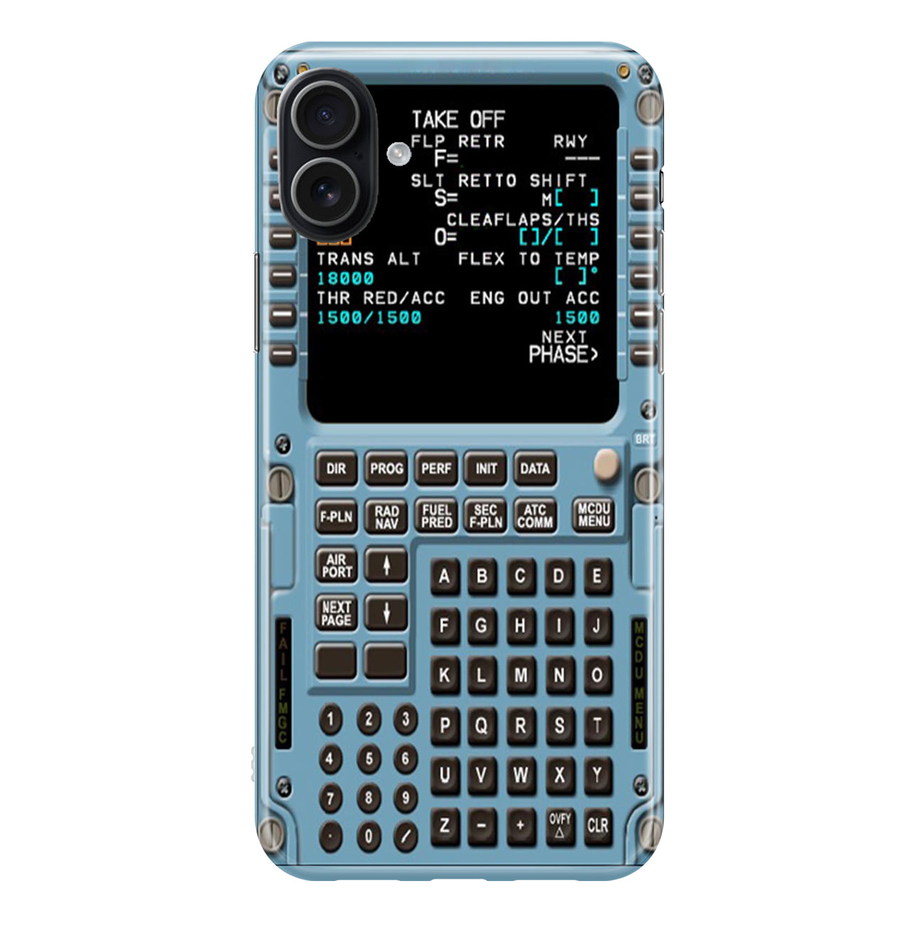 Flight Management Computer 1 Designed iPhone Cases