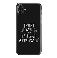 Thumbnail for Trust Me I'm a Flight Attendant Designed iPhone Cases