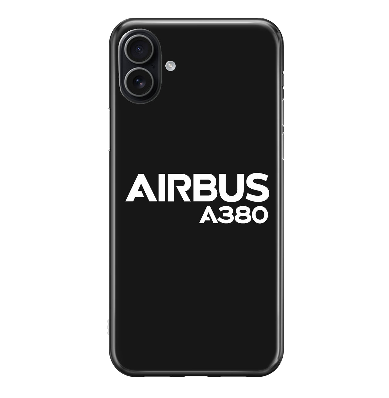 Airbus A380 & Text Designed iPhone Cases
