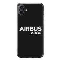 Thumbnail for Airbus A380 & Text Designed iPhone Cases