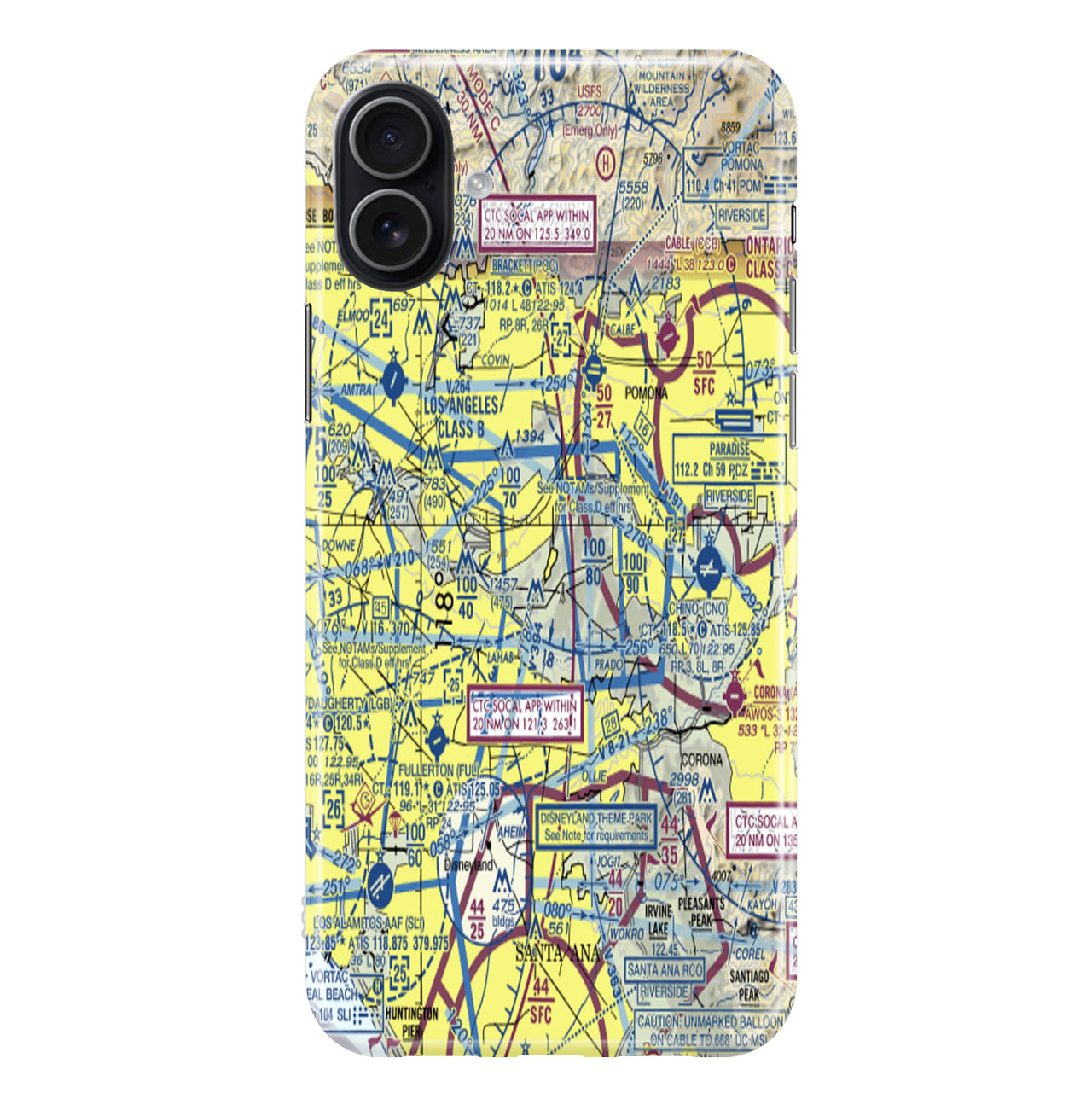 VFR Chart Designed iPhone Cases