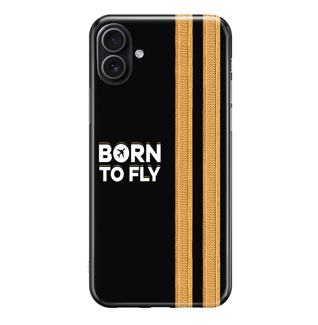 Born To Fly & Pilot Epaulettes Designed iPhone Cases