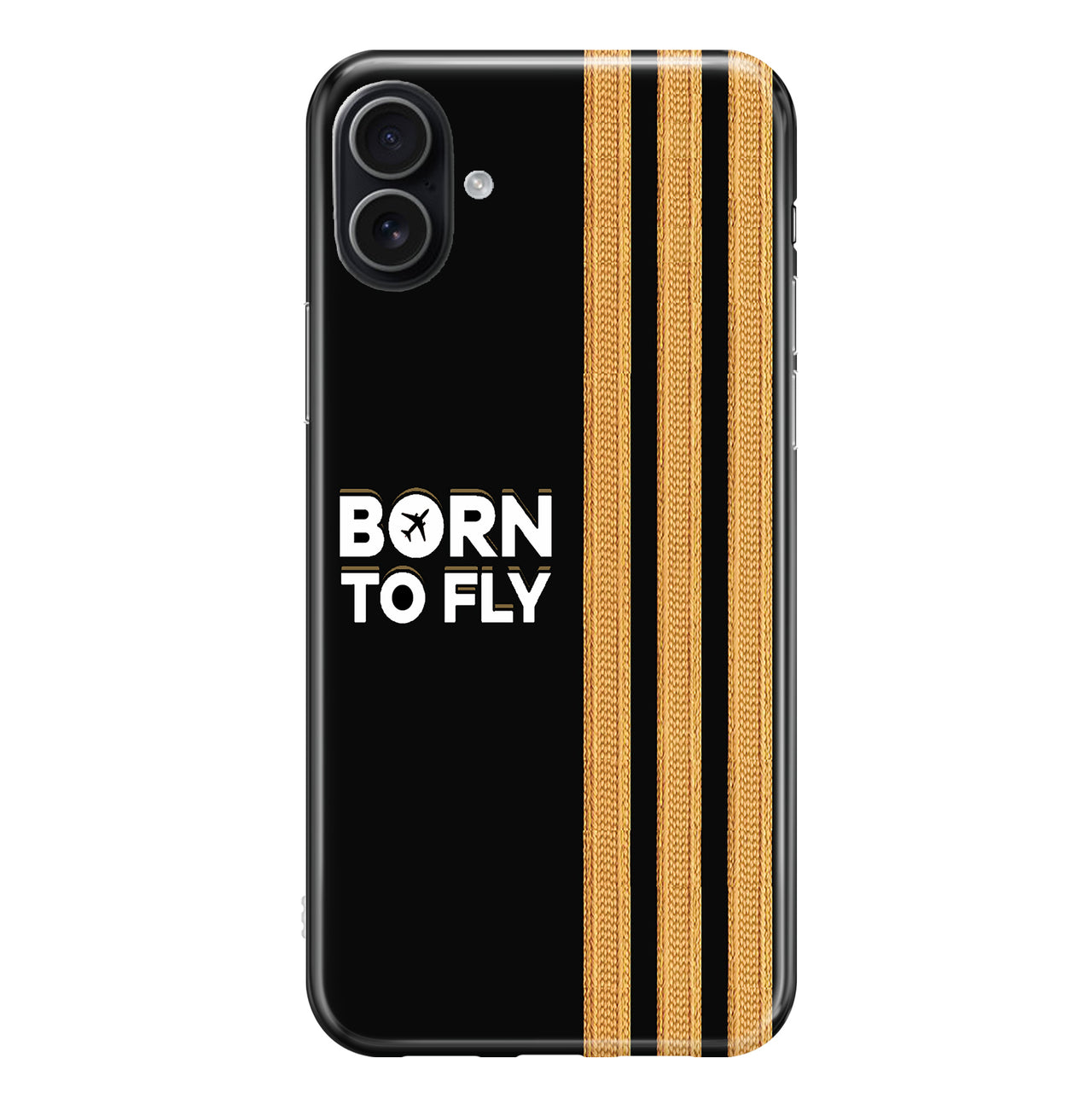 Born To Fly & Pilot Epaulettes Designed iPhone Cases
