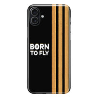 Thumbnail for Born To Fly & Pilot Epaulettes Designed iPhone Cases