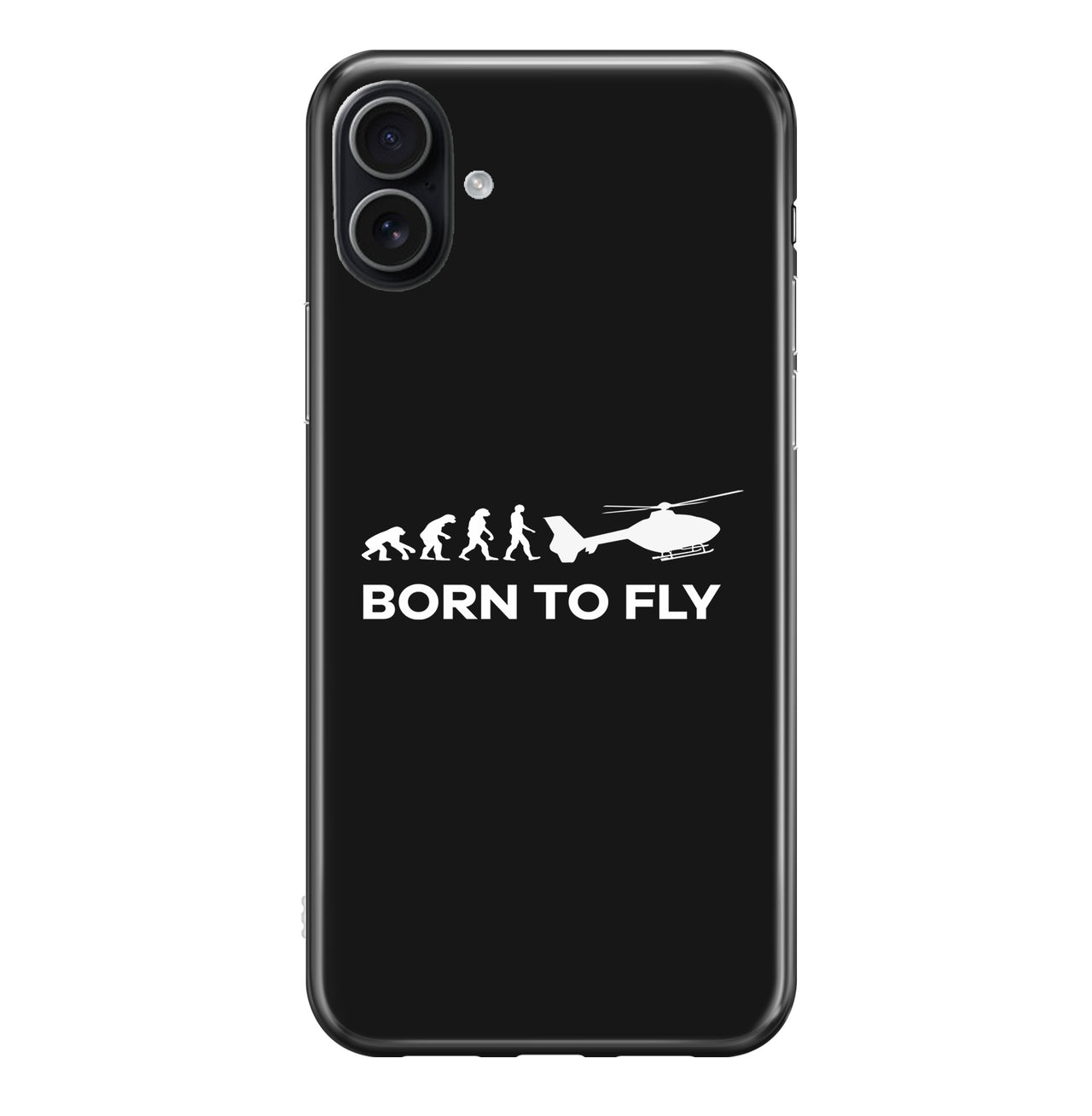 Born To Fly Helicopter Designed iPhone Cases