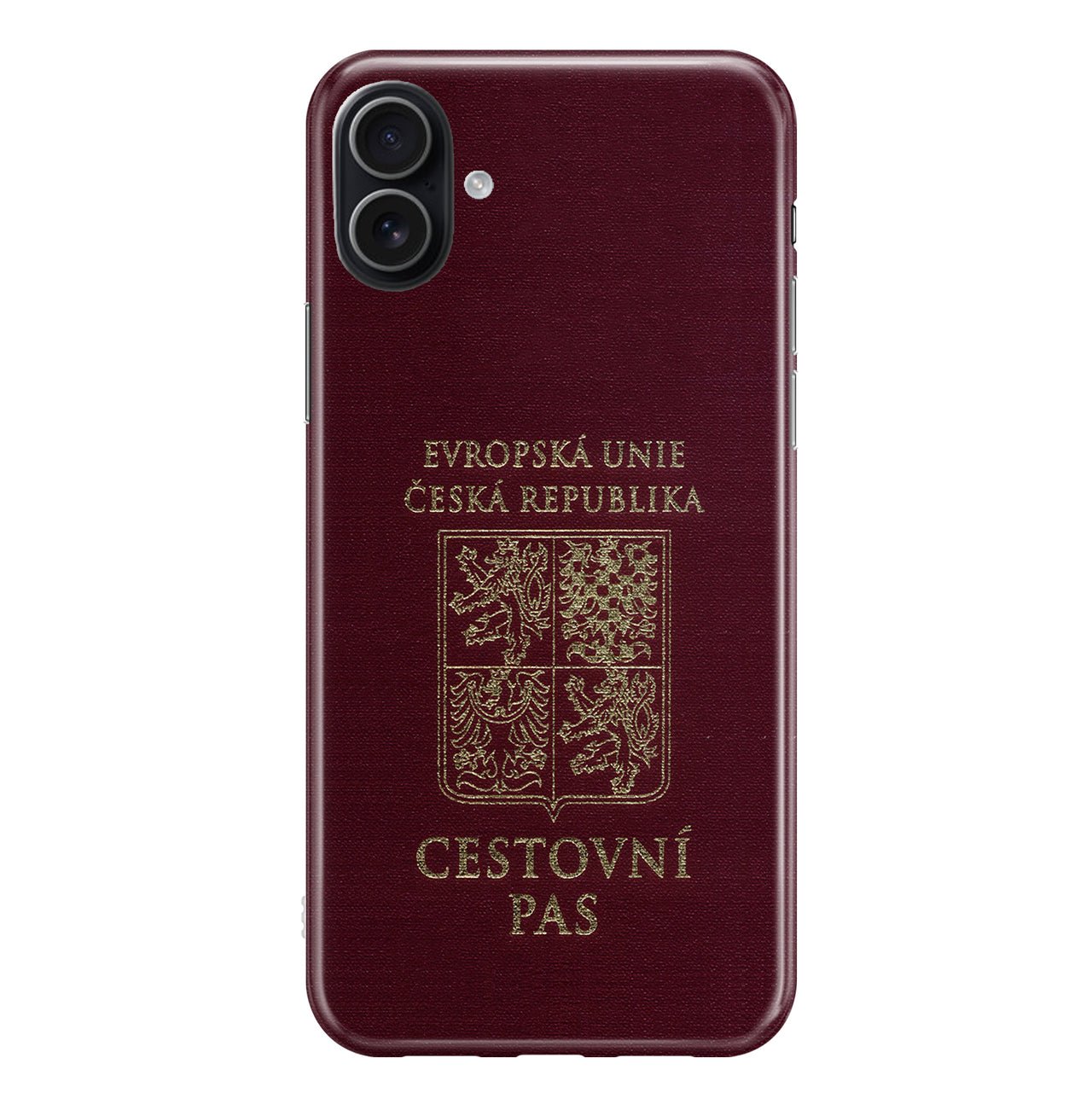 Czech Republic (Czechia) Passport Designed iPhone Cases