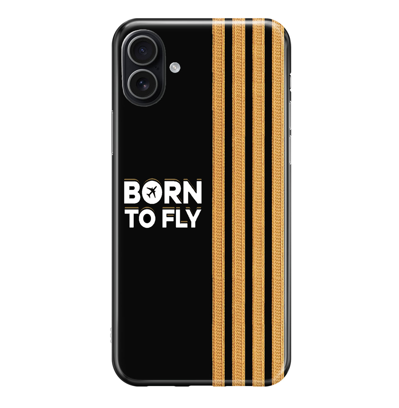 Born To Fly & Pilot Epaulettes Designed iPhone Cases
