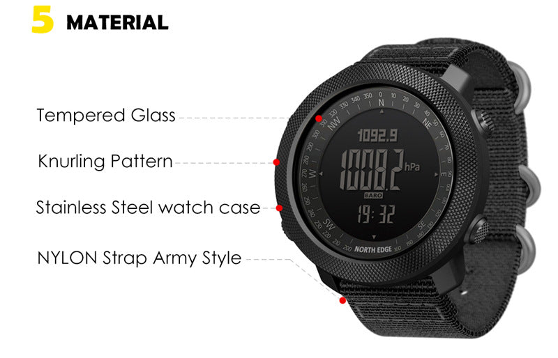 Sport Digital Running Swimming Military Army Men's watches