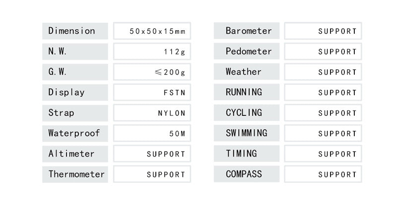 Sport Digital Running Swimming Military Army Men's watches