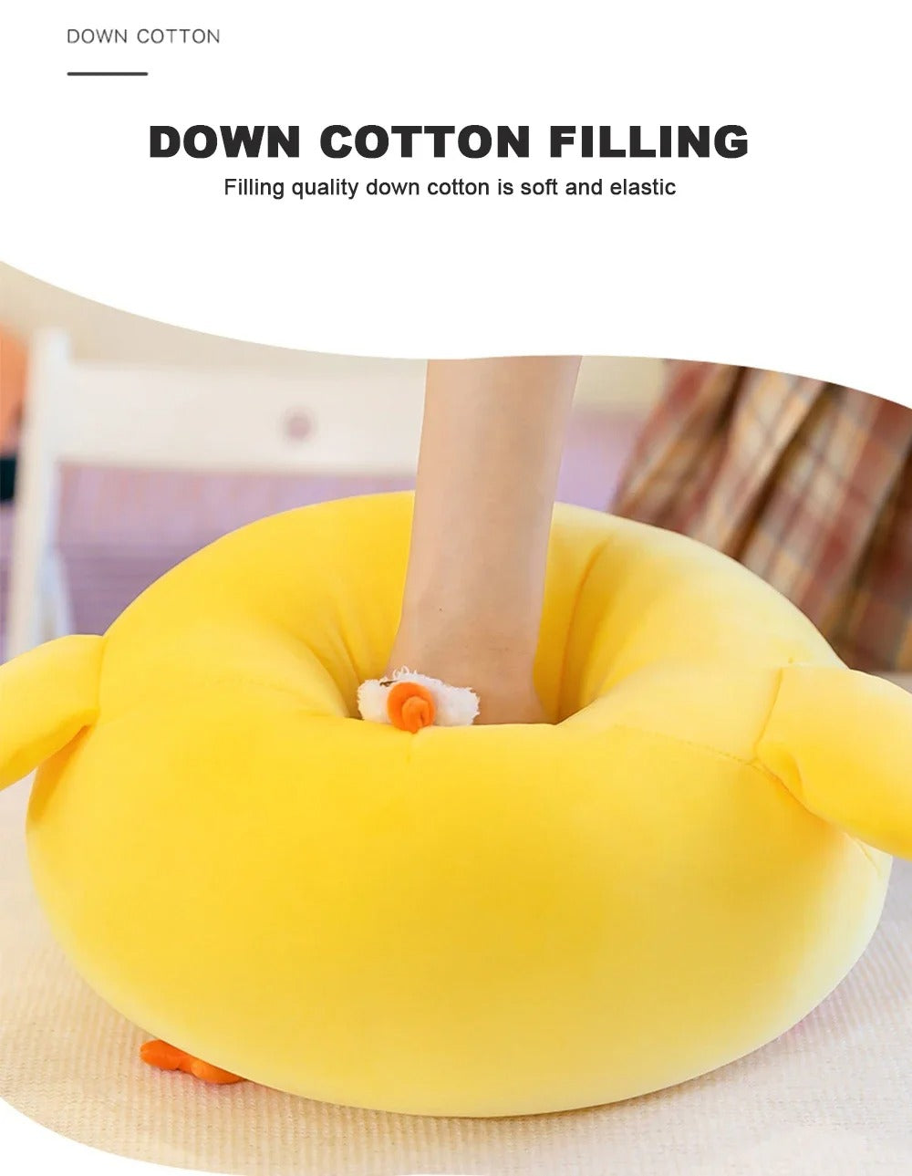 Funny Fat Chicken Plush Toys Pillow Plushie Dolls