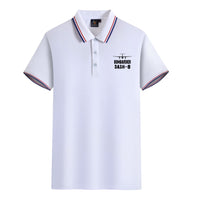 Thumbnail for Bombardier Dash-8 & Plane Designed Stylish Polo T-Shirts