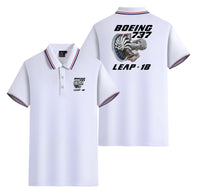 Thumbnail for Boeing 737 & Leap 1B Designed Stylish Polo T-Shirts (Double-Side)