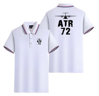 Thumbnail for ATR-72 & Plane Designed Stylish Polo T-Shirts (Double-Side)