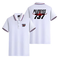 Thumbnail for Amazing Piloteyes737 Designed Stylish Polo T-Shirts (Double-Side)