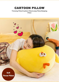 Thumbnail for Funny Fat Chicken Plush Toys Pillow Plushie Dolls