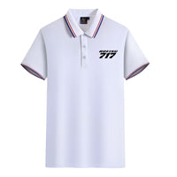 Thumbnail for Boeing 717 & Text Designed Stylish Polo T-Shirts