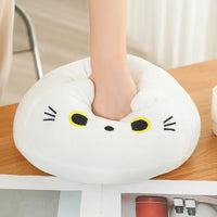 Thumbnail for Kawaii Oval Cat Plush Doll 4 Kitten Pendants in Mom Cat